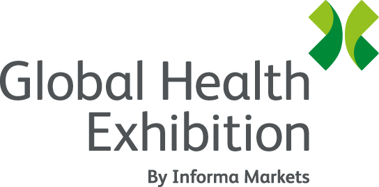 Global Health 2024 Exhibition - Saudi Arabia Logo
